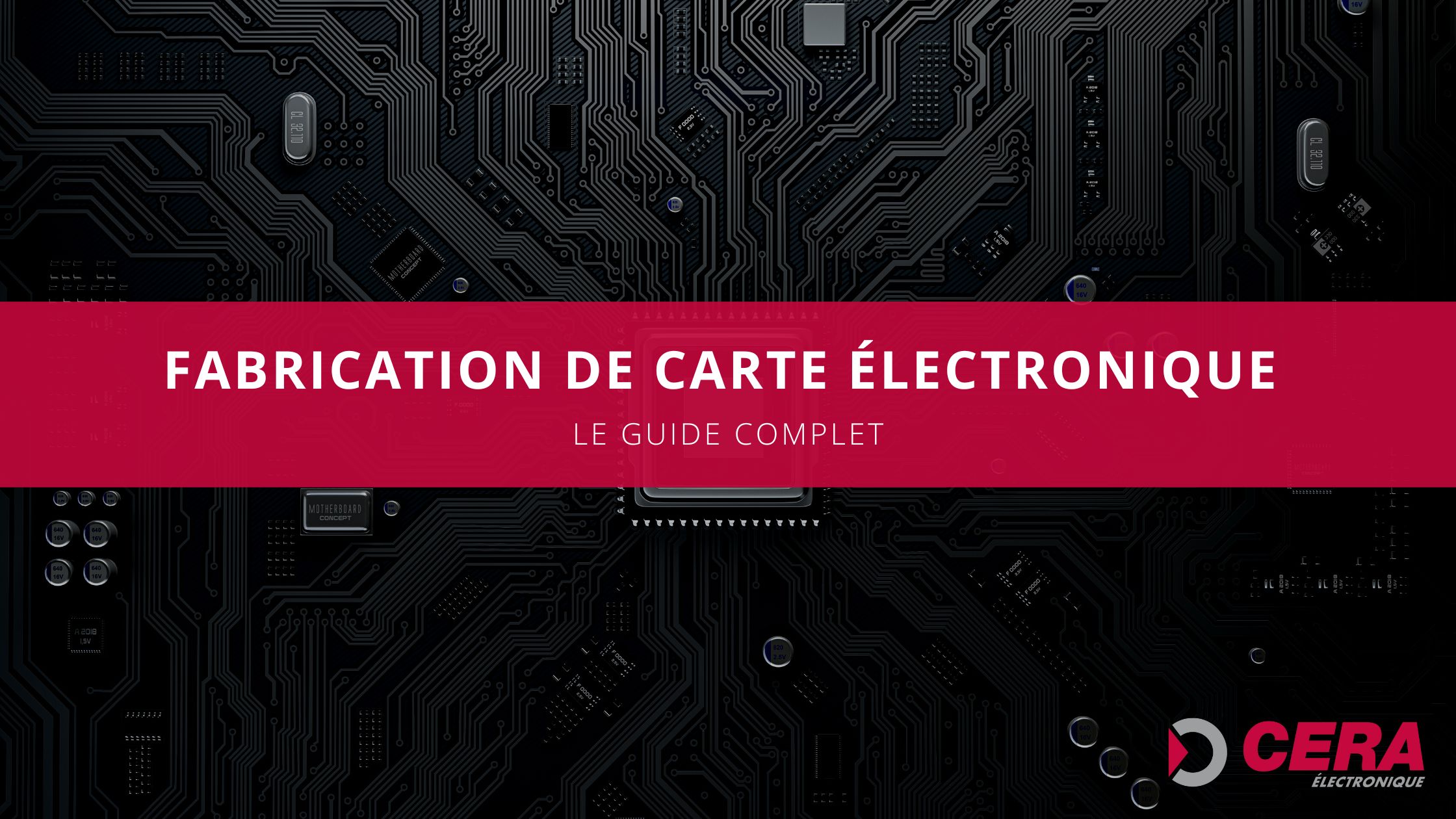 composants électroniques miniaturisés d'un circuit intégré d'une